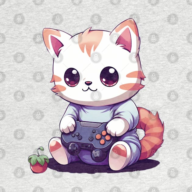 Gamer Cat by Prism Chalk House